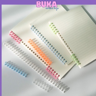 Combo thanh còng A4 30 lỗ, set bìa nhựa, sổ Planner, bullet journal, Bukavn