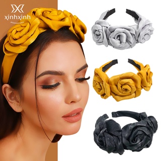 Bờm tóc hoa hồng sang chảnh cho bạn gái thêm xinh - Xinh Xinh Accessories