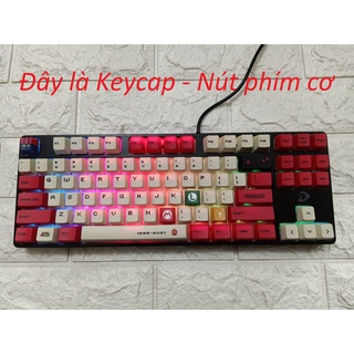 Nút keycap thay cho bàn phím cơ Dareu EK880 chất liệu ABS và PBT 87 nút