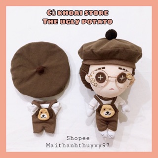 {SẴN}[Identity V|15-20cm]Bộ yếm thú cho doll - Outfit cho doll 20cm
