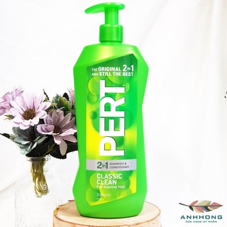 Dầu Gội Xả Pert Classic Clean 2in1