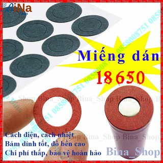 Miếng dán bảo vệ đầu dương pin 18650