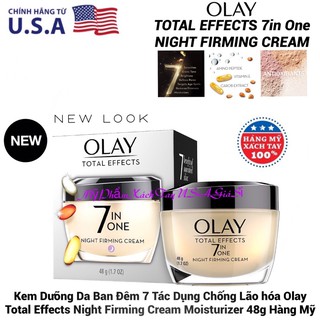 Kem dưỡng da ban đêm Olay Total Effect 7 in 1 Night firming Cream 48g Nhập Khẩu USA