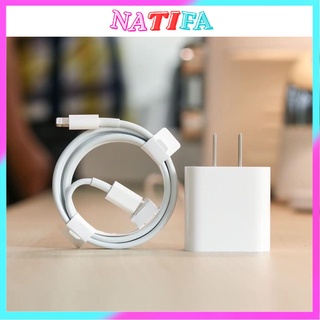 Sạc Nhanh PD 20W USB-C To Lightning (Hỗ Trợ Công Suất Tối Đa IP12,13),Cáp Sạc Nhanh + Củ Sạc Nhanh