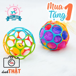 Bóng lỗ gặm nướu, vận động tinh cho bé| Đồ chơi cho trẻ sơ sinh