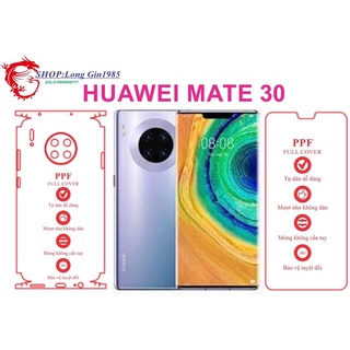 Huawei Mate 30 miếng dán trong Ppf mặt sau và mặt trước chống va đập chống trầy xước