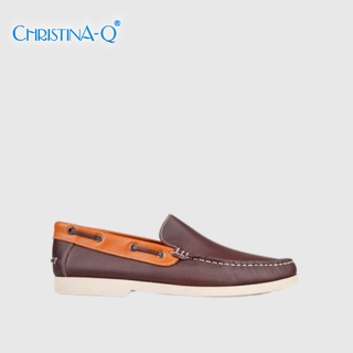 Giày lười da công sở da cao cấp Christina-Q GNA336