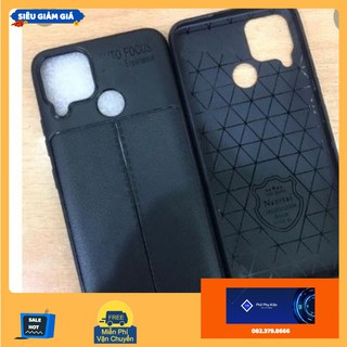 ốp lưng realme C12 / realme C15 vân da auto focus