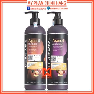 BERDYWINS DẦU GỘI XẢ PHỤC HỒI BERDYWINS ARGANOIL 500ML CHÍNH HÃNG