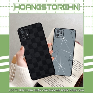 Ốp Oppo A16k in hình thương hiệu LV, họa tiết xanh bạc siêu đẹp