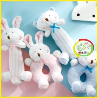 Xúc xắc Lục Lạc Hàn Quốc Goryeo Baby Thú Bông Cầm Tay Cho Bé Hình Gấu Thỏ Dễ Thương LL11