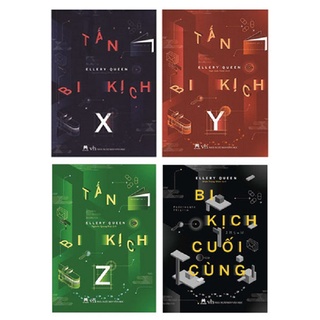 Sách - Combo Tấn bi kịch X, Y, Z + Bi kịch cuối cùng (Bộ 4 Cuốn)