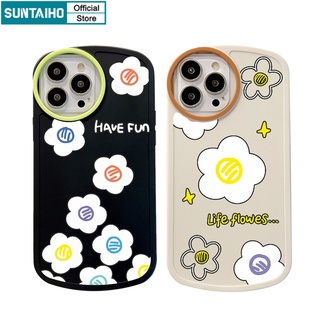Suntaiho Ốp lưng iphone  Ốp điện thoại  chống sốc họa tiết hoa thích hợp cho iPhone 11 pro max 13 X xr XS max 7 8 Plus 12 pro max 12 13
