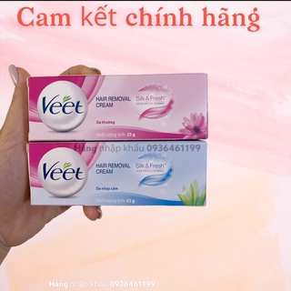 Kem tẩy lông da thường và da nhạy cảm VEET 25g CHÍNH HÃNG