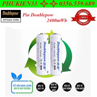 Pin Sạc Cổng Micro USB AA 1.5v Doublepow 2400mWh dùng cho đồ chơi, Micro karaoke, máy ảnh - Hàng Chính Hãng