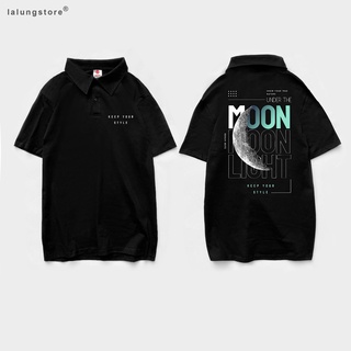 Áo Polo Unisex Hoạ Tiết MOON [1537]