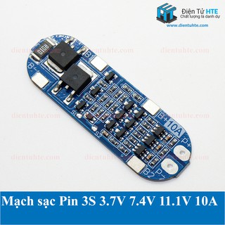 Mạch sạc Pin Lithium Ion 3S 3.7V 7.2V 11.1V 10A [HTE Quy Nhơn CN2]