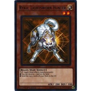 Thẻ bài Yugioh - TCG - Ryko, Lightsworn Hunter / YS17-EN017'