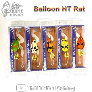 Mồi Giả Câu Cá Nhái Hơi Chuột Sóc Ballon HT Rat Dài 40mm Nặng 6.5g Mẫu Mới Nhiều Màu Siêu Nhạy Dùng Câu Cá Lóc, Chẽm, Mú