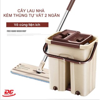 Bộ lau nhà 2 ngăn tự vắt - Nhà Mỵ Shop