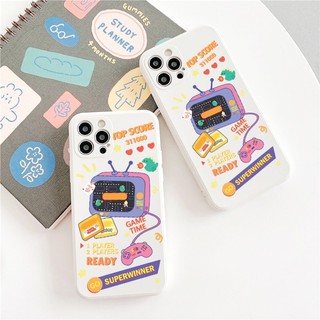 Ốp iphone - Ốp lưng iphone Top Score cạnh vuông BVC 7/7plus/8/8plus/x/xr/xs/11/12/pro/max/plus/promax[Tomax Shop]