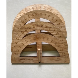 Thước đo độ dành cho giáo viên ( gỗ sồi )