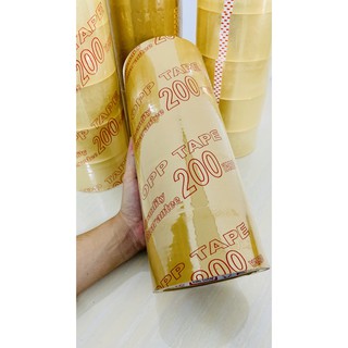 Cuộn băng keo gói hàng bk6 loại 200 yard bản 6cm bq2x