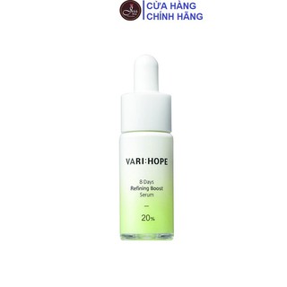 Tinh Chất Tẩy Da Chết, Dưỡng Da Căn Bóng Trong 8 Ngày Varihope 8 Days Refining Boost 15ml
