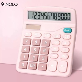 Máy Tính Cầm Tay 12 Chữ Số Karuida Model KK837SC Dùng 2 Nguồn Riêng Ánh Sáng Và Pin 2A