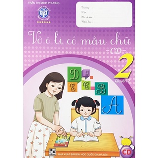 Sách - Vở ô li có mẫu chữ - CD - 2 - Quyển 1