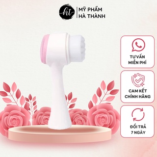 Cọ rửa mặt massage 3D hai đầu sạch sâu, loại bỏ tế bào chết - HT251