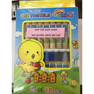 SÁP CON GÀ HỘP GiẤY 18 MÀU