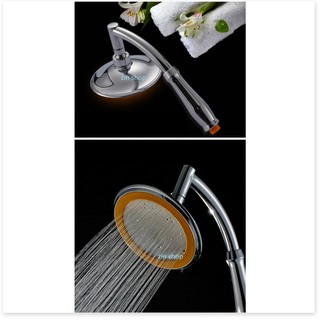 Bộ dây và bát sen tắm tăng áp xoay 360 độ