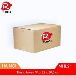 Hộp 31x22x30,5 cm - Combo 10 thùng carton siêu cứng giá xưởng