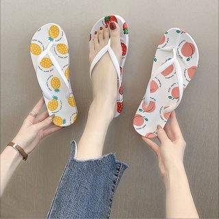 Dép Tông Nữ Họa Tiết Hoa Quả