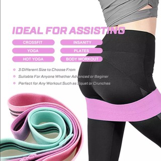 Bộ 3 dây kháng lực tập mông chân squat BG22