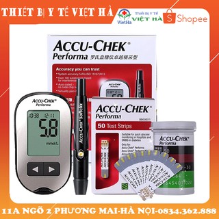 Máy Đo Đường Huyết Accu-check Performa chính hãng [Tặng Hộp Que Thử 10 Que]