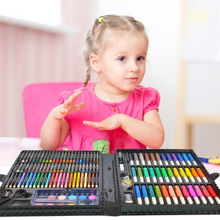 [Mẫu mới] Bộ bút màu 14 trong 1 (150 món) cho bé, đa dạng màu sắc tiện lợi