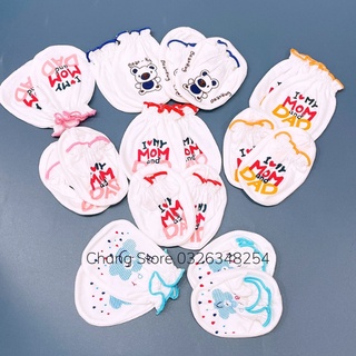 Bao Tay Chân Bo Viền Màu Hàng Thái Lan Cho Bé