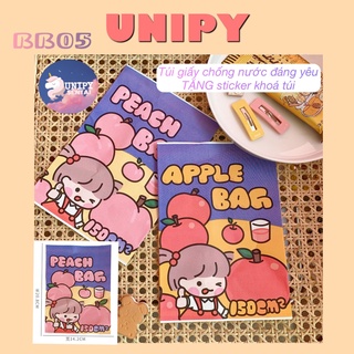 Túi Giấy Đựng Quà Chống Nước | Kèm Sticker Khóa Túi BB05