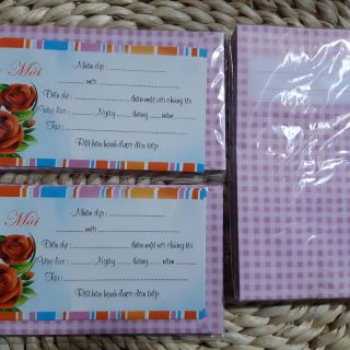 Thiệp sinh nhật( xấp 10 cái)