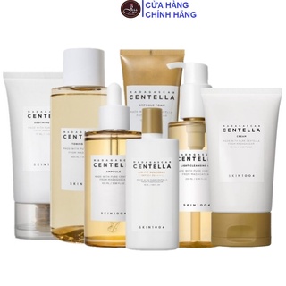 Bộ 7 Sản Phẩm Giảm Mụn Làm Dịu Da Skin1004 Madagascar Centella (Tẩy trang + Sữa rửa mặt + Toner + Serum + KCN + 2 Kem)