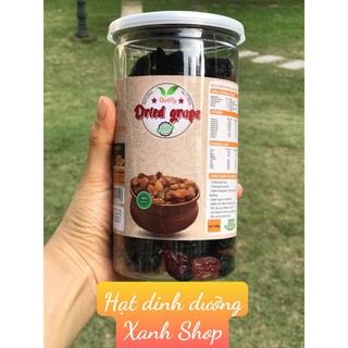 [ Nhập Khẩu Chính Hãng ] Nho Khô Ấn Độ,Mix 3 Mầu-Ngọt Dịu 500gr,Hạt Dinh Dưỡng Xanh Shop