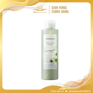 Nước hoa hồng cho da mụn Mamonde Pore Clean Toner