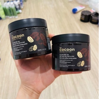 Tẩy da chết body Cocoon 200ml Cà phê Đắk lắk