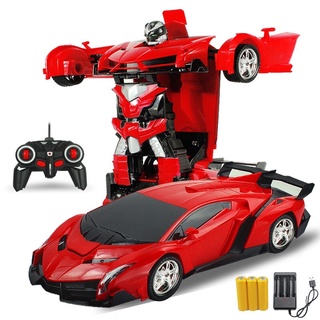 Xe Điều Khiển Từ Xa Đồ Chơi Cho Bé Ô Tô Biến Hình Robot Thông Minh PAPAA.HOME