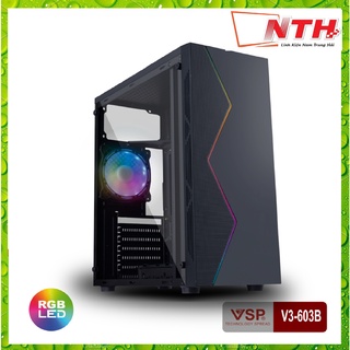 Vỏ Case Máy Tính VSP V3-603B Đen