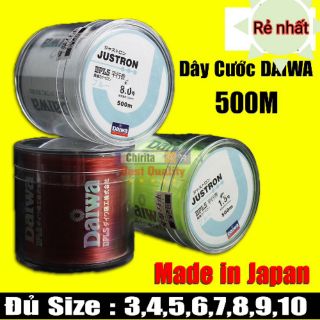 [Hàng Chuẩn] Dây Cước Câu Cá Siêu Dai Daiwa500m