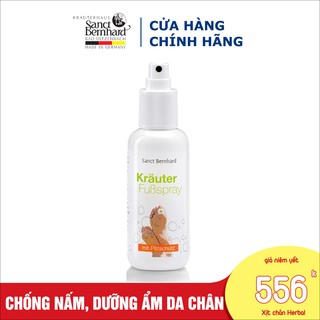 Xịt chân chống nấm Herbal Foot Spray 125ml - [ Chính hãng Sanct Bernhard Đức]