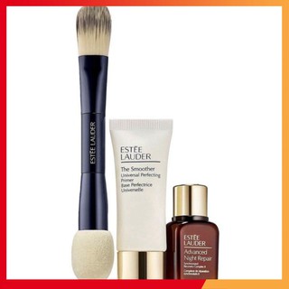[CÓ BILL US] Set Estee Lauder 3 món kem lót, cọ và serum 15ml